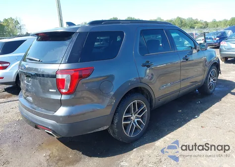 2017 Ford Explorer Sport from USA, damaged, VIN 1FM5K8GT2HGA08310